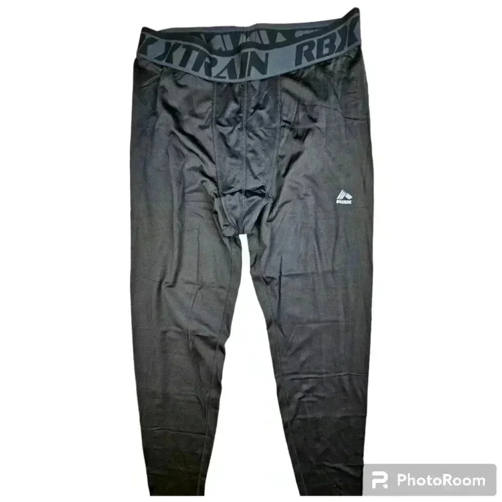 RBX Pro X-Dri Compression Leggings  black men's # CRM735 Large